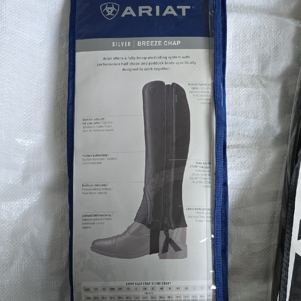 Ariat Silver Breeze Riding Chap